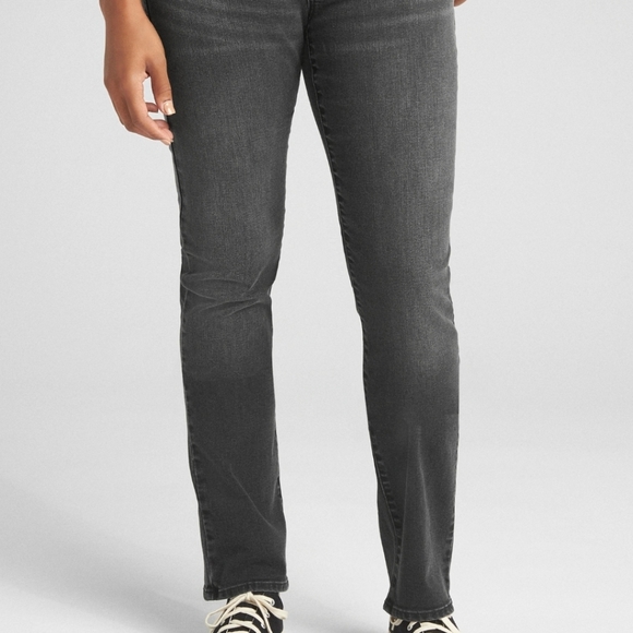👀50% OFF👖NWT‼️ GAP Full Panel Maternity Straight Jeans - Picture 4 of 14